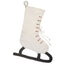 Hand Felted Wool Christmas Stocking - Cream Skate - ARCADIA HOME